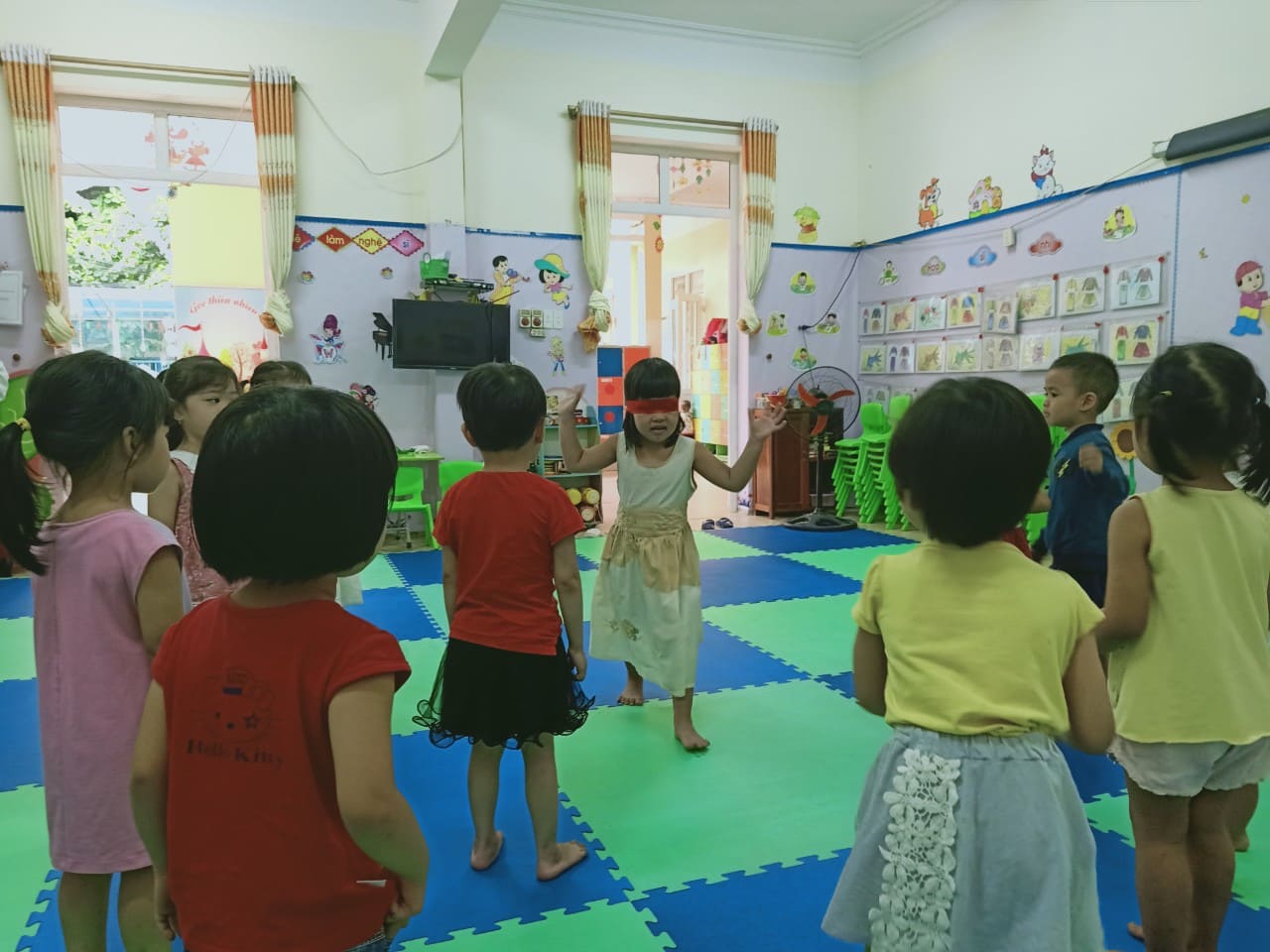 TỔ CHỨC TẾT QUỐC TẾ THIẾU NHI 1/6 TRƯỜNG MẦM NON HOA BAN NĂM HỌC 2019-2020